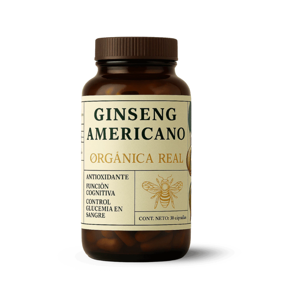 GINSENG AMERICANO x 30 CÁPSULAS