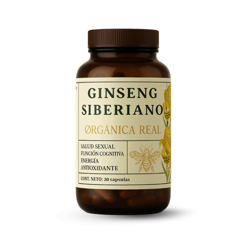 GINSENG SIBERIANO x 30 CÁPSULAS